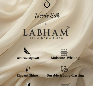 300TC Luxury Silk Bedsheet Set - Marble