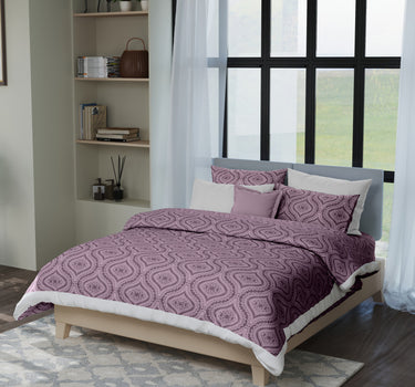 300TC Percale Luxury 7Pc Bedding Set -Kadambari