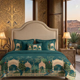 Bedsheet Set With 2 Matching Pillow Covers - King Size