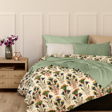 Waffle 300GSM King Size Pure Cotton Hand Made AC Comforter