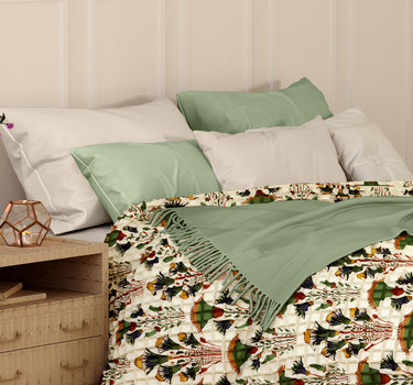 Waffle x Voil King Size Hand Made Pure Cotton AC Comforter