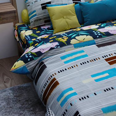 Crystal 140GSM Glance Cotton Double Bed Comforter