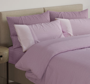 Ornate-250 GSM Knitted Linen Look Bed Cover