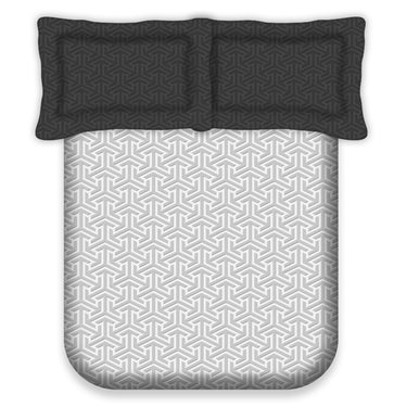Essenstial - 180TC Digital Printed Double Bed BedSheet Set