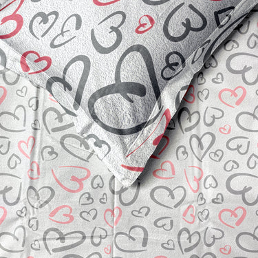 ForeverLove - 220TC Pure Cotton Printed Bedsheet Set