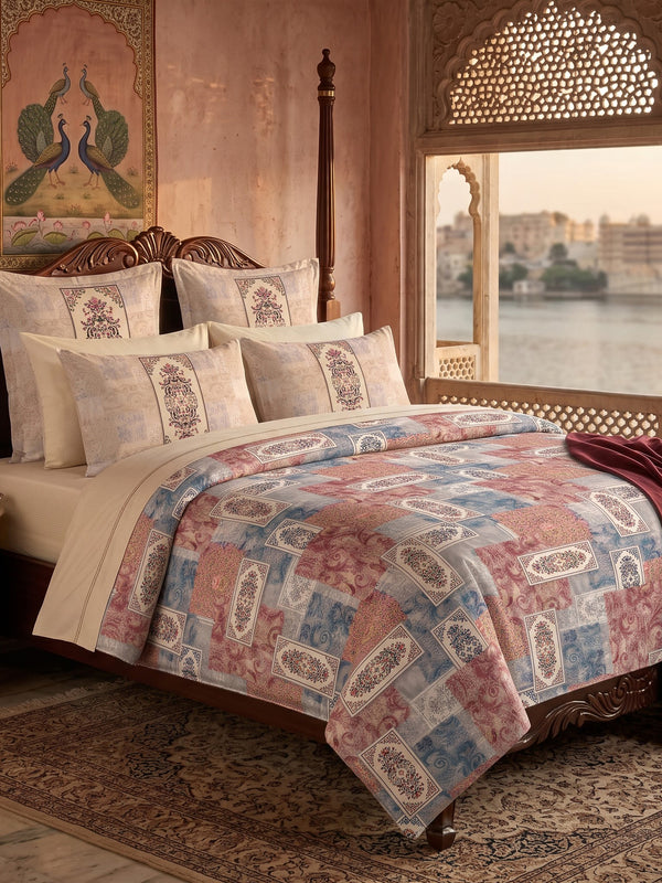 Heritage 200TC Natura Soft Bedsheet Set With 2 Matching Pillow Covers - King Size