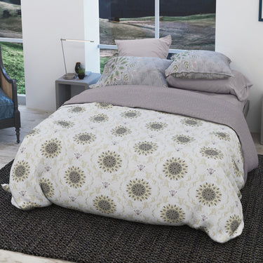 Eden Garden - 200TC King Size Pure Cotton Digital Printed BedSheet