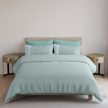 Ornate-250 GSM Knitted Linen Look Bed Cover
