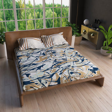 Essenstial - 180TC Digital Printed Double Bed BedSheet Set