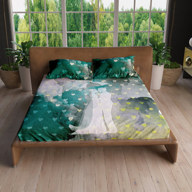 ForeverLove - 220TC Pure Cotton Printed Bedsheet Set