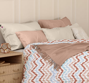 Waffle x Voil King Size Hand Made Pure Cotton AC Comforter