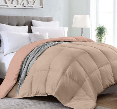 Snooze AC Comforter - All Season, Feather Soft & Peach Finished
