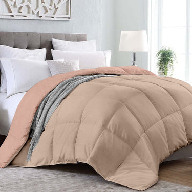 Snooze Comforter-Micro Peach Fabric Comforter