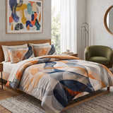 Bedsheet Set With 2 Matching Pillow Covers - King Size