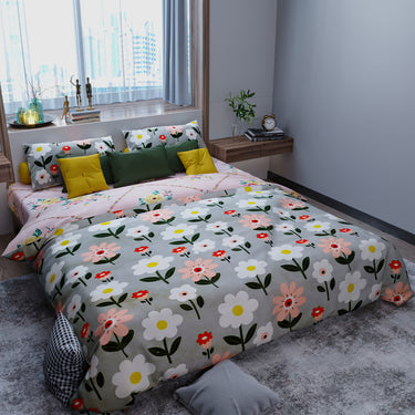 Crystal 140GSM Glance Cotton Double Bed Comforter