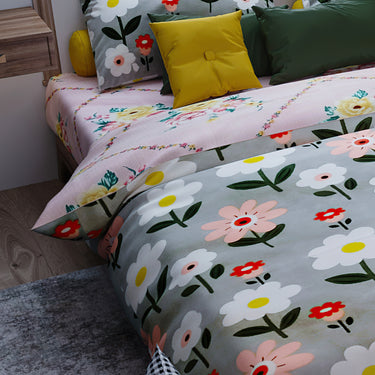 Crystal 140GSM Glance Cotton Double Bed Comforter