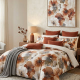 Bedsheet Set With 2 Matching Pillow Covers - King Size