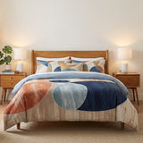 Bedsheet Set With 2 Matching Pillow Covers - King Size