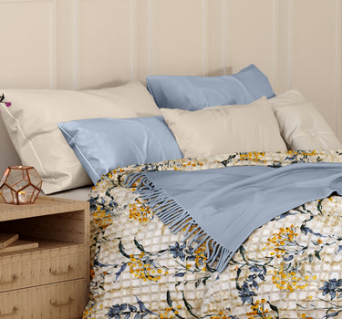 Waffle x Voil King Size Hand Made Pure Cotton AC Comforter