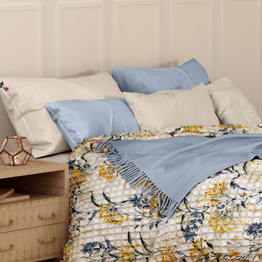 Waffle 300GSM King Size Pure Cotton Hand Made AC Comforter