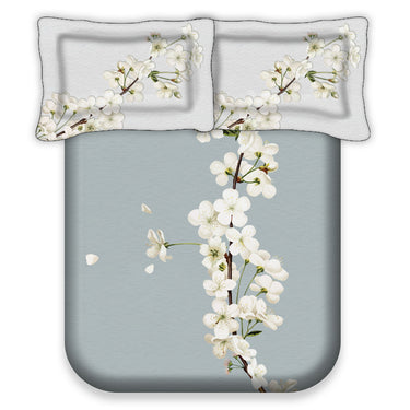 Carnation 200TC Digital Printed Bedsheet Set