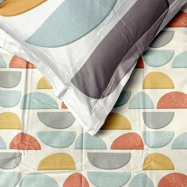 Essenstial - 180TC Digital Printed Double Bed BedSheet Set