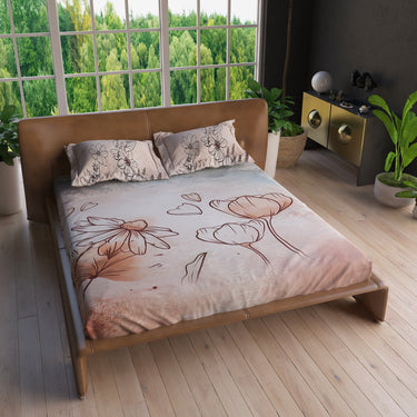 Essenstial - 180TC Digital Printed Double Bed BedSheet Set