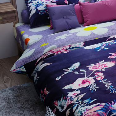 Crystal 140GSM Glance Cotton Double Bed Comforter