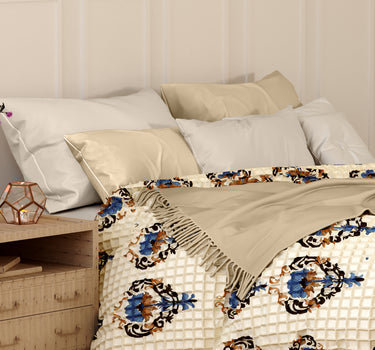 Waffle x Voil King Size Hand Made Pure Cotton AC Comforter