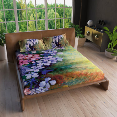 Essenstial - 180TC Digital Printed Double Bed BedSheet Set