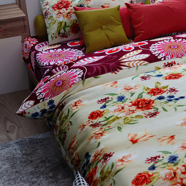 Crystal 140GSM Glance Cotton Double Bed Comforter