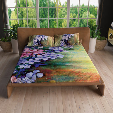 Essenstial - 180TC Digital Printed Double Bed BedSheet Set