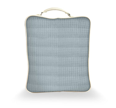 Ornate- King Knitted Cotton BedCover Set (Grey)