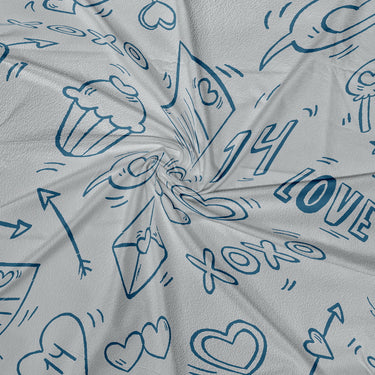 ForeverLove - 220TC Pure Cotton Printed Bedsheet Set