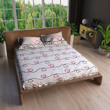 ForeverLove - 220TC Pure Cotton Printed Bedsheet Set