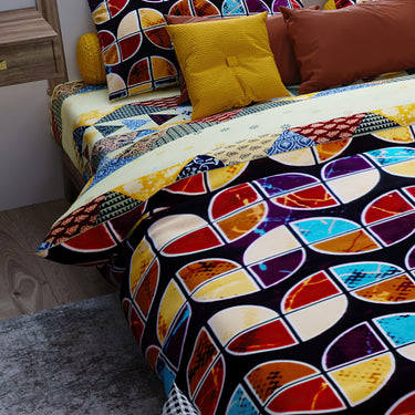 Crystal 140GSM Glance Cotton Double Bed Comforter