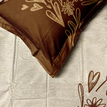 HAPPY HOME - 220TC 100%Pure Cotton Digital Printed Bedsheet Set