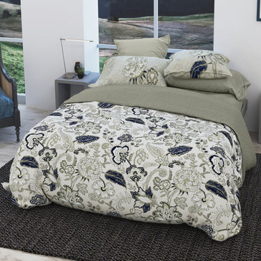 Eden Garden - 200TC King Size Pure Cotton Digital Printed BedSheet