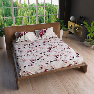 Essenstial - 180TC Digital Printed Double Bed BedSheet Set