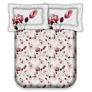Essenstial - 180TC Digital Printed Double Bed BedSheet Set