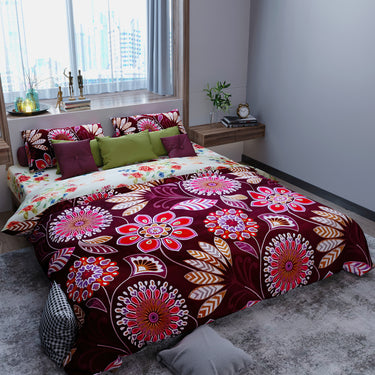 Crystal 140GSM Glance Cotton Double Bed Comforter