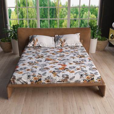 Essenstial - 180TC Digital Printed Double Bed BedSheet Set