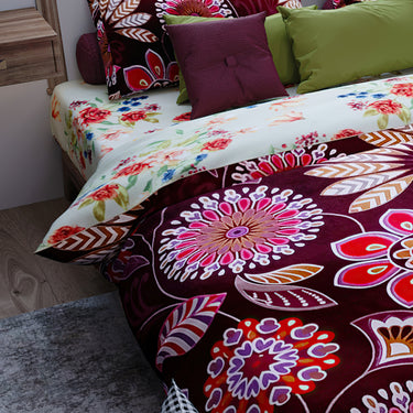 Crystal 140GSM Glance Cotton Double Bed Comforter