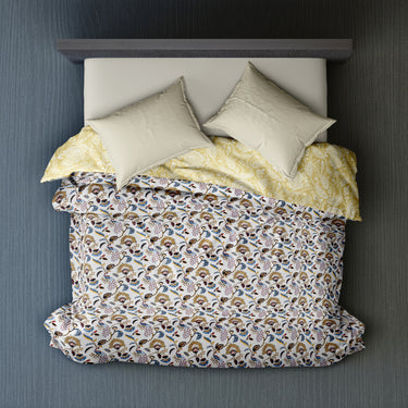 Emerald  150GSM Cambric Cotton Reversible Dohar (Double Bed)