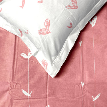 ForeverLove - 220TC Pure Cotton Printed Bedsheet Set