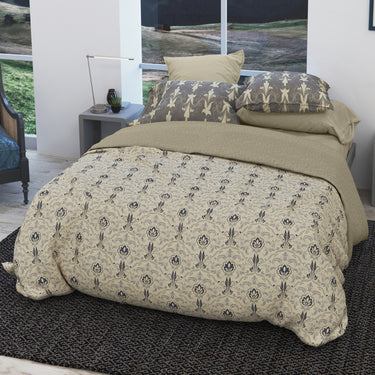 Eden Garden - 200TC King Size Pure Cotton Digital Printed BedSheet
