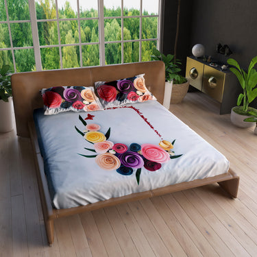 Carnation 200TC Digital Printed Bedsheet Set