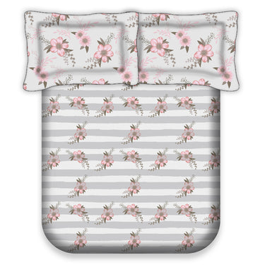 Essenstial - 180TC Digital Printed Double Bed BedSheet Set