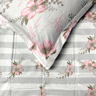 Essenstial - 180TC Digital Printed Double Bed BedSheet Set