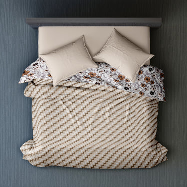 Emerald  150GSM Cambric Cotton Reversible Dohar (Double Bed)